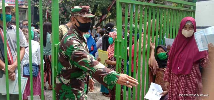 Masyarakat Di Tujuh Wilayah Kota Malang Serentak Menerima BST Hari Ini