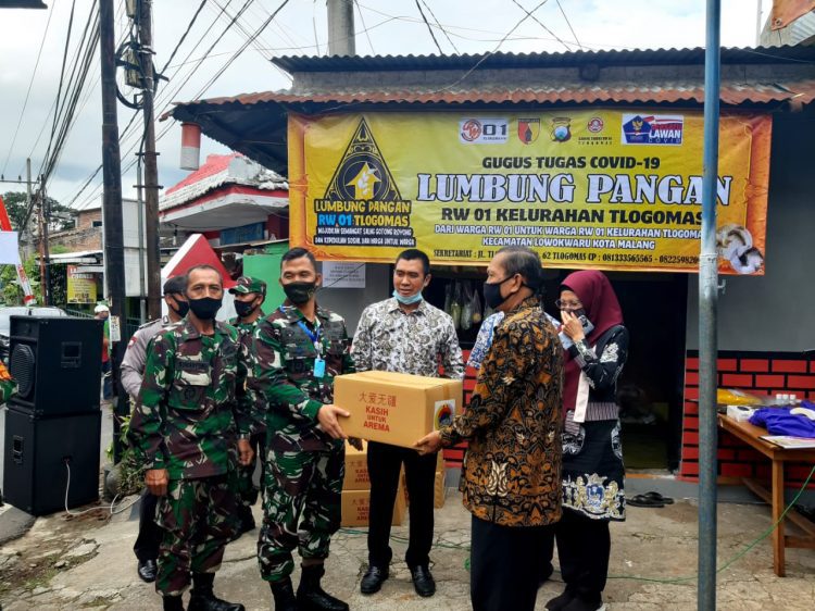 Peresmian Kampung Tangguh RW 1 Tlogomas