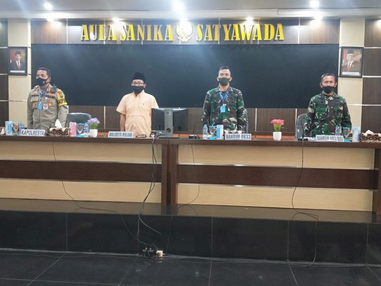 Persiapan New Normal, Forkopimda Kota Malang Gelar Rakor