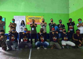 Kapolresta Malang Kota dan Dandim 0833 Hadiri Pembentukan Dua Kampung Tangguh