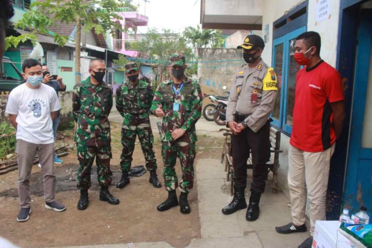 Dandim 0833 Kota Malang Kunjungi 2 Posko Relawan Covid-19 Dari Orda Di Malang Raya