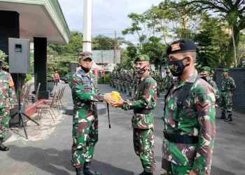 Kapolresta Malang Kota dan Dandim 0833 Hadiri Pembentukan Dua Kampung Tangguh