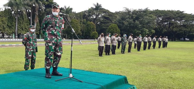 Malang Raya Mulai Masa Transisi Menuju New Normal, Gelar Apel Pasukan Gabungan