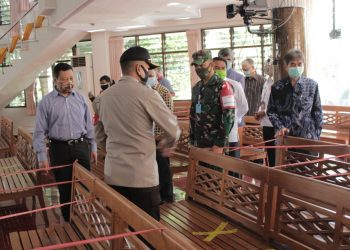 Telah Siap Masuki New Normal, Gereja GPdI Hebron Dikunjungi Dandim 0833 Dan Kapolresta Malang Kota