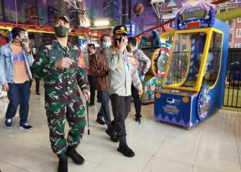 Dandim 0833 Tinjau Mall Tangguh Transmart Malang Sebelum Dikunjungi Panglima TNI dan Kapolri