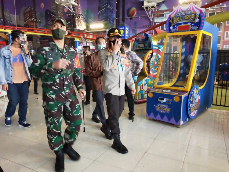 Dandim 0833 Tinjau Mall Tangguh Transmart Malang Sebelum Dikunjungi Panglima TNI dan Kapolri