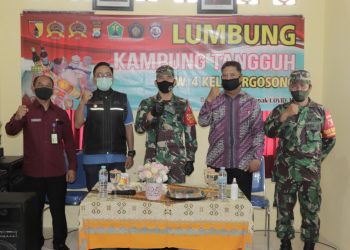 Peresmian RW 4 Mergosono Sebagai Kampung Tangguh Covid-19
