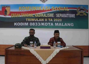 Kodim Gelar Komsos Bahas Radikalisme dan Separatisme