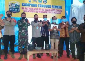 Kampung Tangguh RW 5 Dinoyo Resmikan Lumbung Pangan