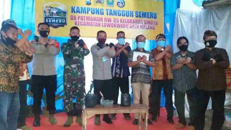 Kampung Tangguh RW 5 Dinoyo Resmikan Lumbung Pangan