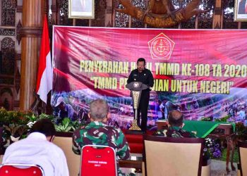 TMMDKe 108 Sukses Dilaksanakan Di Kabupaten Tulungagung Tepat Waktu