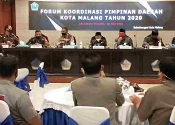 Forkopimda Kota Malang Koordinasi Terkait Berbagai Permasalahan Di Kota Malang