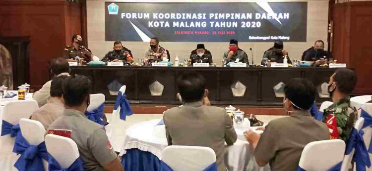 Forkopimda Kota Malang Koordinasi Terkait Berbagai Permasalahan Di Kota Malang