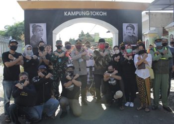 RW 1 Arjosari Pajang Gambar-Gambar Tokoh Nasional Di Wilayahnya