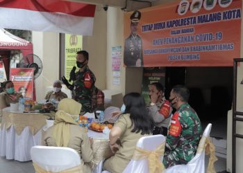 Dandim 0833 Lakukan Pertemuan Tatap Muka Dengan Kapolresta Malang Kota