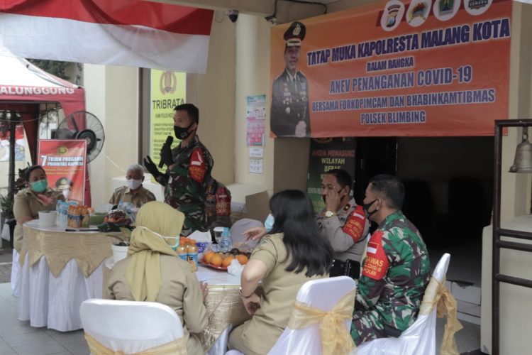 Dandim 0833 Lakukan Pertemuan Tatap Muka Dengan Kapolresta Malang Kota