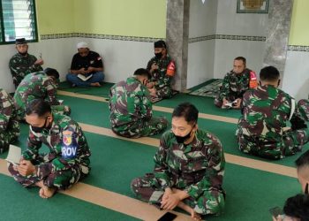 Prajurit Kodim 0833 Baca Yasin, Doakan pandemi Covid-19 Selesai