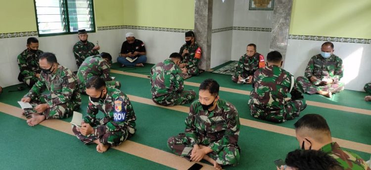 Prajurit Kodim 0833 Baca Yasin, Doakan pandemi Covid-19 Selesai