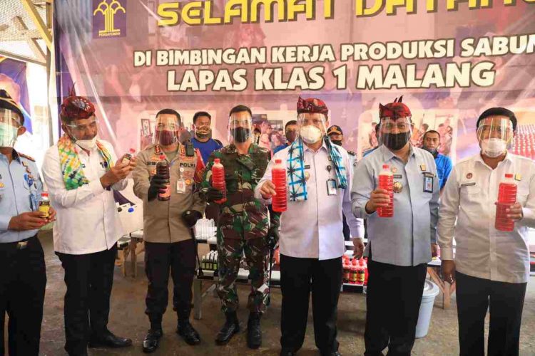 Dirjenpas Kemenkum HAM Resmikan Ruang Posko Terpadu P4GN Lapas Kelas I Lowokwaru Malang