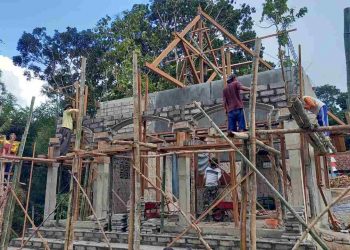 Mushola Desa Ngepoh Dibangun Ulang Oleh Satgas TMMD Ke 108