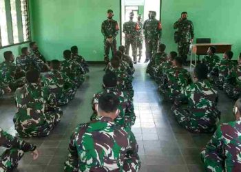 Dandim 0833 Kota Malang Beri Arahan Personel Yonif 527 Baladibya Yudha
