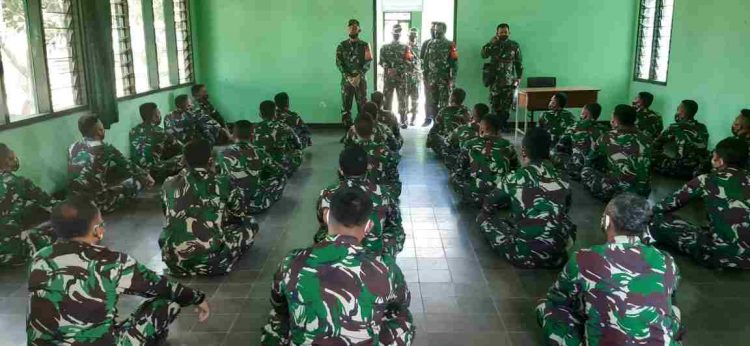 Dandim 0833 Kota Malang Beri Arahan Personel Yonif 527 Baladibya Yudha
