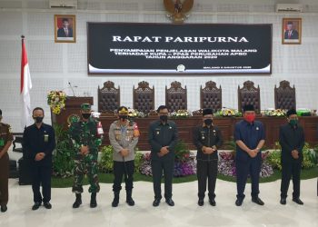 Dandim 0833 Kota Malang Hadiri Rapat Paripurna DPRD Kota Malang