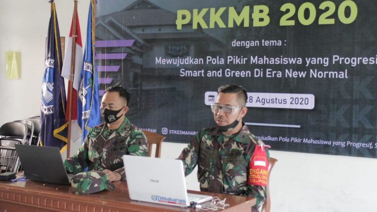 Kasdim 0833 Kota Malang Beri Wasbang Maba STIKES Maharani