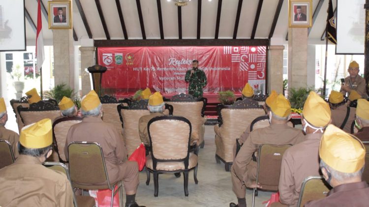 Veteran SeMalang Raya Melaksanakan Refleksi Kemerdekaan RI