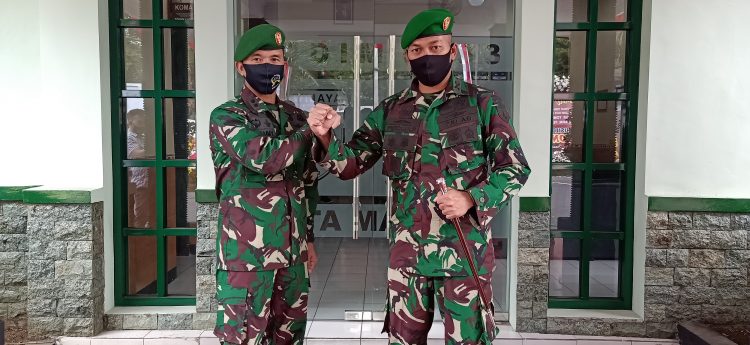 Danrem 083 Baladhika Jaya Pimpin Sertijab Dandim 0833 Kota Malang