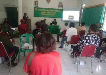 Koramil Sukun Lakukan Pembinaan Jaring Teritorial