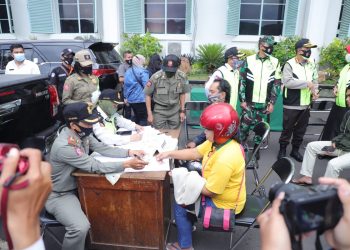 74 Orang Pelanggar Protokol Kesehatan Covid Terjaring Operasi Yustisia Sore Tadi