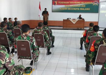 Kodim 0833 Gelar Pembinaan Tata Ruang Wilhanrat