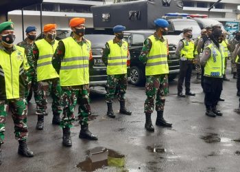 Personel Kodim 0833 Kota Malang Kembali Ikut Laksanakan Operasi Yustisi
