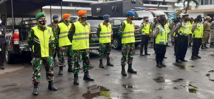 Personel Kodim 0833 Kota Malang Kembali Ikut Laksanakan Operasi Yustisi
