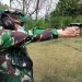 Personel Kodim 0833 Ikuti Latihan Menembak Lagi