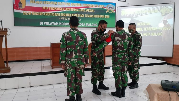 Komando Kewilayahan Kodim Ditingkatkan Kemampuan Apkowilnya