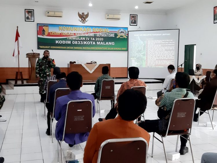 Kodim 0833 Kembali Gelar Komsos Guna Menangkal Radikalisme dan Separatisme