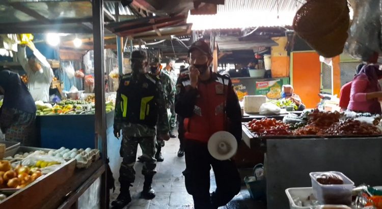 Koramil Blimbing Bersama Muspika Gelar Operasi Yustisi