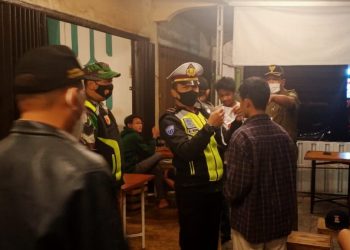 8 Orang Terjaring Operasi Yustisi Di Kelurahan Ksatrian Blimbing