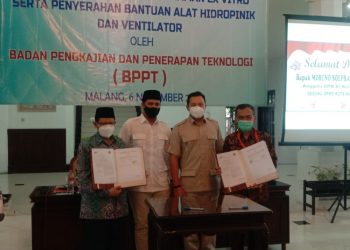 50 RW Di Kota Malang Dapat Bantuan Teknologi Urban Farming,