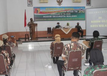 Kodim 0833 Laksanakan Pembinaan Keluarga Besar TNI