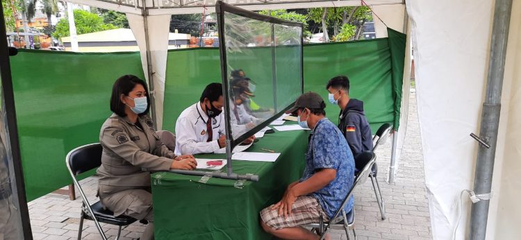 71 Orang Terjaring Patroli Gabungan Pelanggaran Masker, Terkumpul Denda Rp.1.545.000