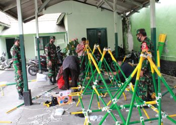 Bentuk Siswa Berkarakter, Kodim 0833 Terus Latih Pramuka