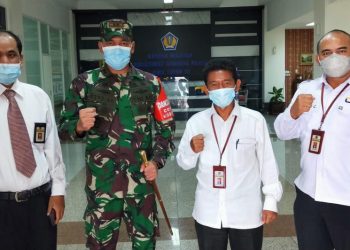 Pegawai DJP Jatim III Dapat Materi Wawasan Kebangsaan Dari Dandim 0833