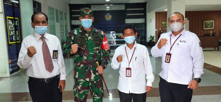 Pegawai DJP Jatim III Dapat Materi Wawasan Kebangsaan Dari Dandim 0833