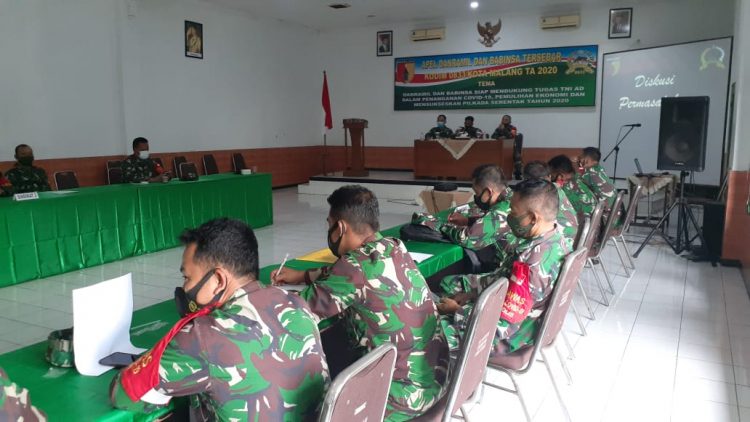 Kodim 0833 Gelar Apel Danramil Dan Babinsa