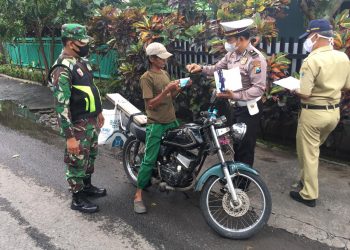 Tidak Bermasker, 25 Pengendara Kendaraan Terjaring Operasi Yustisi