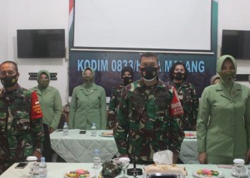 Kodim 0833 Peringati HUT Kowad dan Hari Ibu Hari Ini