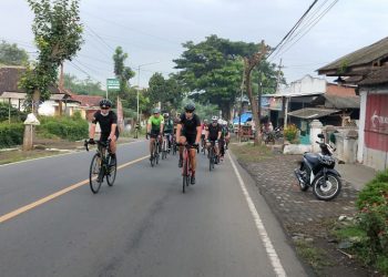 Dandim 0833 Gowes Bersama Komunitas Gowes Malang Raya